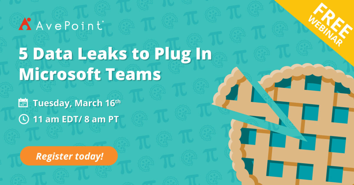 5 Data Leaks To Plug In Microsoft Teams AvePoint