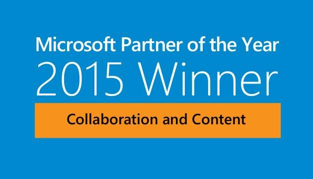 Winner Microsoft Partner 2015