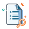Datenvalidierung und -klassifizierung Icon