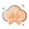 Cloud Management Icon