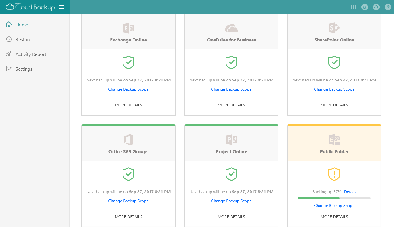 cloud storage office 365