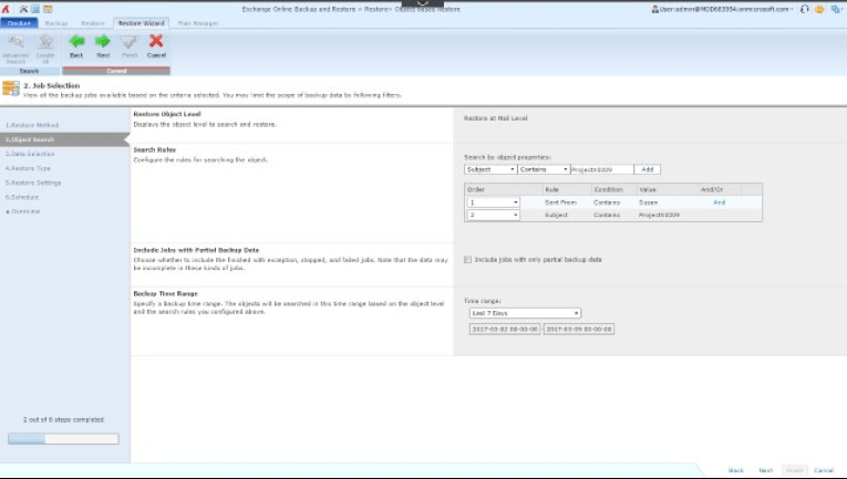 Cloud-backup-sharepoint-online-screen Shot-01