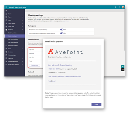Create a Custom Invite