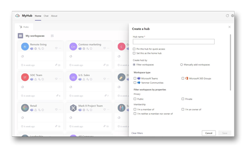 Get organized with MyHub