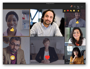 Use Meeting Reactions