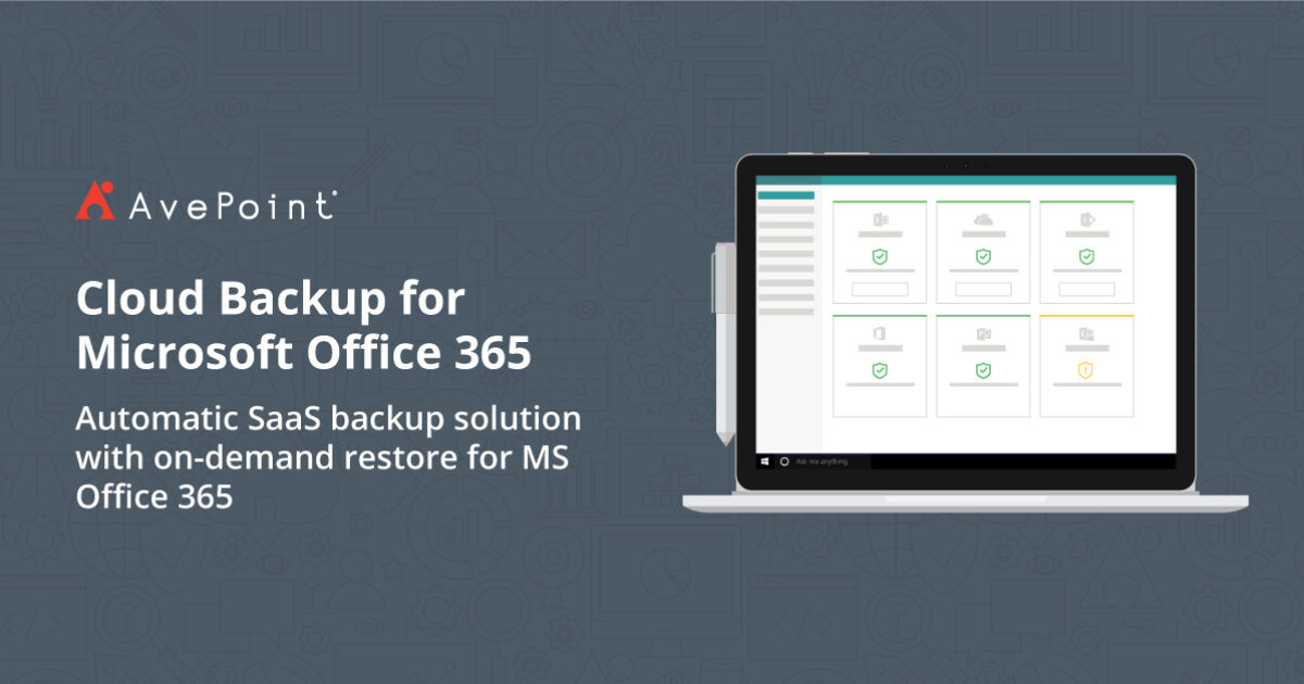 Cloud Backup for Microsoft 365 (Office 365) AvePoint