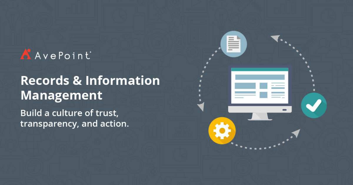 Records & Information Lifecycle Management AvePoint
